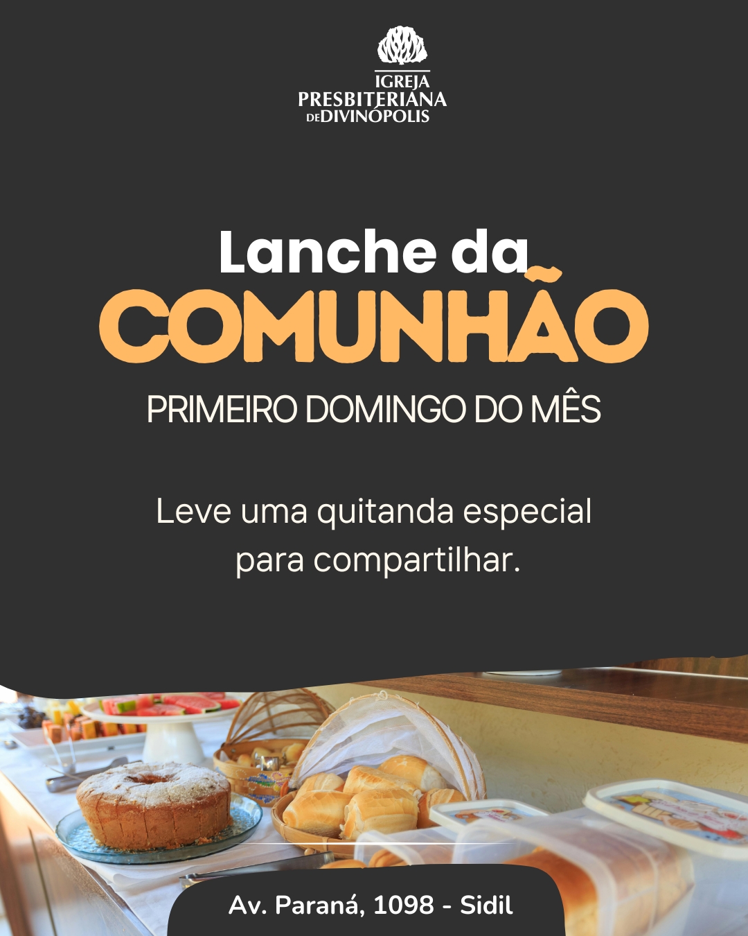 Lanche da Comunhão